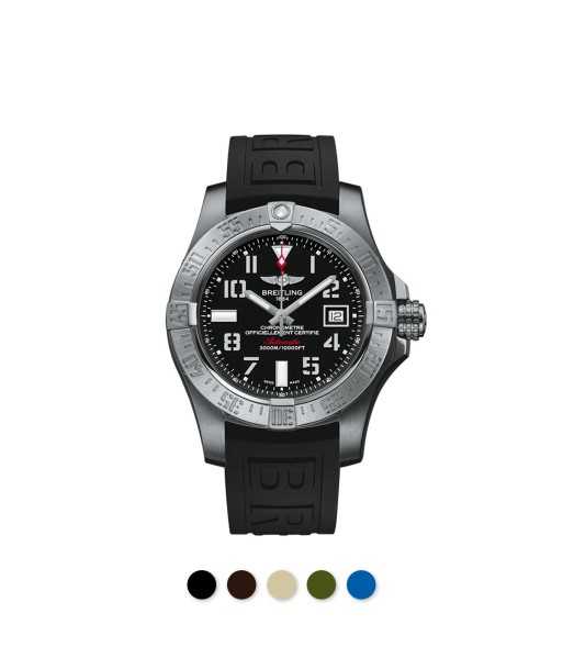 Breitling - Rubber B strap for Avenger 45mm - SwimSkin® shop