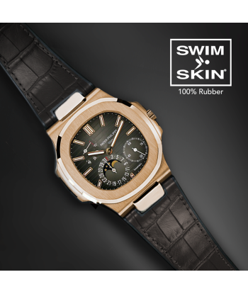 ​Patek Philippe - Rubber B strap for Nautilus 5712 WG / RG / YG - SwimSkin® destockage