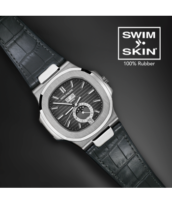 Patek Philippe - Rubber B strap for Nautilus 5726A SS - SwimSkin® l'évolution des habitudes 