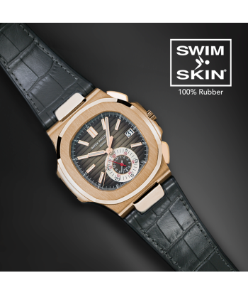 Patek Philippe - Rubber B strap for Nautilus 5980 RG - SwimSkin® store