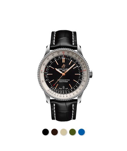 Breitling - Rubber B strap for Navitimer 41mm - SwimSkin® Amélioration de cerveau avec