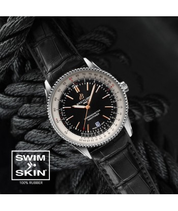 Breitling - Rubber B strap for Navitimer 41mm - SwimSkin® Amélioration de cerveau avec