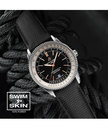 Breitling - Rubber B strap for Navitimer 41mm - SwimSkin® Amélioration de cerveau avec