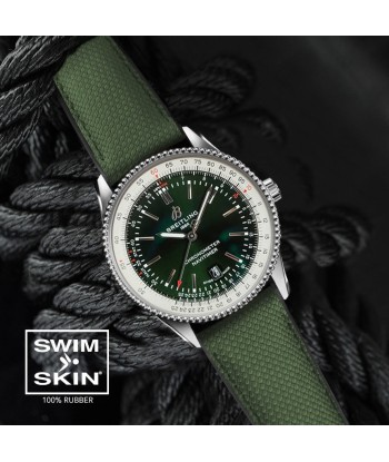 Breitling - Rubber B strap for Navitimer 41mm - SwimSkin® Amélioration de cerveau avec