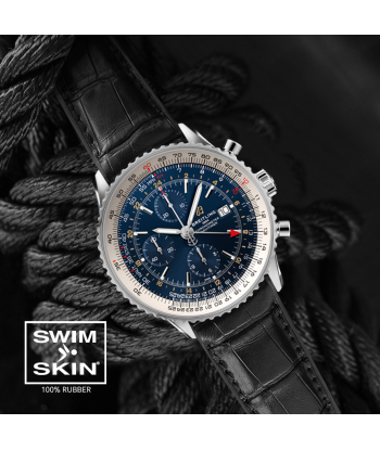 ​Breitling - Rubber B strap for Navitimer 45 & 46mm - SwimSkin® online