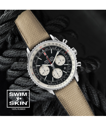 ​Breitling - Rubber B strap for Navitimer 43mm - SwimSkin® Faites des économies