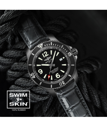 ​Breitling - Rubber B strap for Superocean 46mm - SwimSkin® votre restaurant rapide dans 