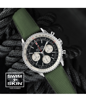 ​Breitling - Rubber B strap for Navitimer 43mm - SwimSkin® Faites des économies