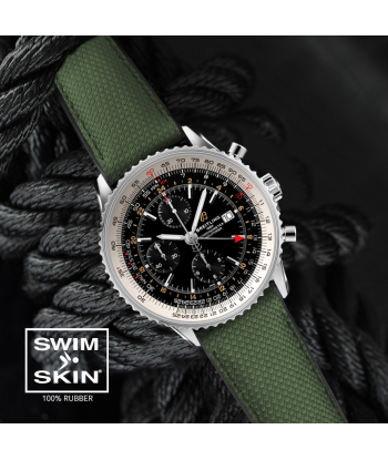 ​Breitling - Rubber B strap for Navitimer 45 & 46mm - SwimSkin® online