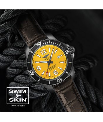 ​Breitling - Rubber B strap for Superocean 46mm - SwimSkin® votre restaurant rapide dans 