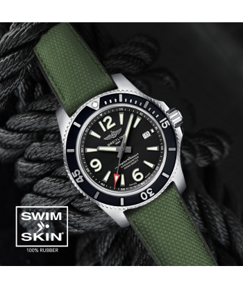 ​Breitling - Rubber B strap for Superocean 46mm - SwimSkin® votre restaurant rapide dans 